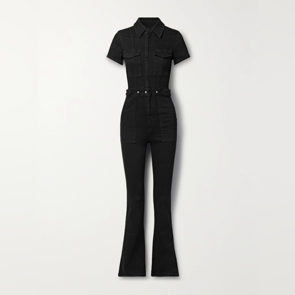Good American Classic Black Jumpsuit - Picture 2 of 9